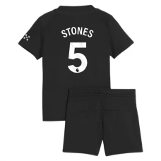 Manchester City Børn Stones 5 Udebanetrøje 2025-26 Fodboldsæt