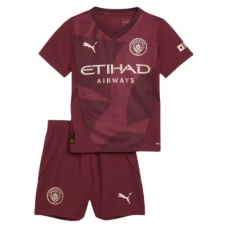 Manchester City Børn Tredjetrøje 2024-25 Fodboldsæt