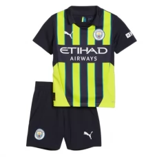 Manchester City Børn Udebanetrøje 2024-25 Fodboldsæt