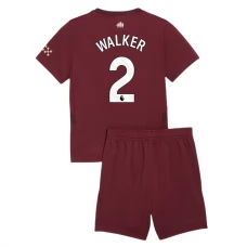 Manchester City Børn Walker 2 Tredjetrøje 2024-25 Fodboldsæt