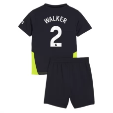 Manchester City Børn Walker 2 Udebanetrøje 2024-25 Fodboldsæt
