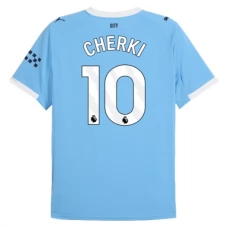 Manchester City Cherki 10 Hjemmebanetrøje 2025-26 Fodboldsæt