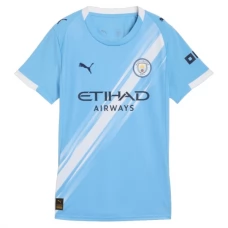 Manchester City Dame Hjemmebanetrøje 2025-26 Fodboldsæt