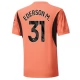 Manchester City Ederson M. 31 Målmand Udebanetrøje 2024-25 Fodboldsæt