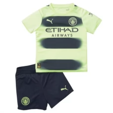 Manchester City Fodboldsæt Børn 2022-23 Tredjetrøje