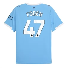Manchester City Foden 47 Hjemmebanetrøje 2025-26 Fodboldsæt