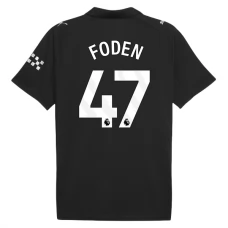 Manchester City Foden 47 Udebanetrøje 2025-26 Fodboldsæt