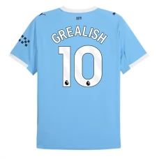 Manchester City Grealish 10 Hjemmebanetrøje 2025-26 Fodboldsæt