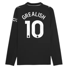 Manchester City Grealish 10 Udebanetrøje 2025-26 Langærmet Fodboldsæt