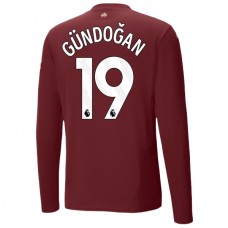 Manchester City Gündoğan 19 Tredjetrøje 2024-25 Langærmet Fodboldsæt