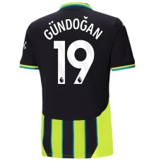 Manchester City Gündoğan 19 Udebanetrøje 2024-25 Fodboldsæt