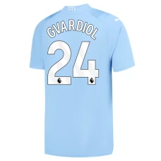 Manchester City Gvardiol 24 Hjemmebanetrøje 2023-24 Fodboldsæt