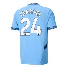 Manchester City Gvardiol 24 Hjemmebanetrøje 2024-25 Fodboldsæt