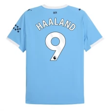 Manchester City Haaland 9 Hjemmebanetrøje 2025-26 Fodboldsæt