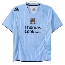 Manchester City Hjemmebanetrøje Retro 2007-08 Fodboldsæt