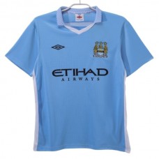 Manchester City Hjemmebanetrøje Retro 2011-12 Fodboldsæt