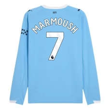 Manchester City Marmoush 7 Hjemmebanetrøje 2025-26 Langærmet Fodboldsæt