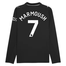 Manchester City Marmoush 7 Udebanetrøje 2025-26 Langærmet Fodboldsæt