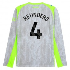 Manchester City Reijnders 4 Tredjetrøje 2025-26 Langærmet Fodboldsæt