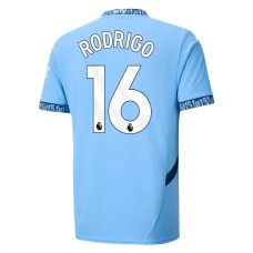Manchester City Rodrigo 16 Hjemmebanetrøje 2024-25 Fodboldsæt