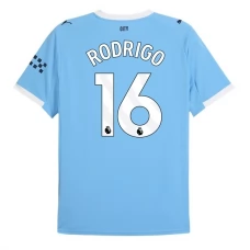 Manchester City Rodrigo 16 Hjemmebanetrøje 2025-26 Fodboldsæt