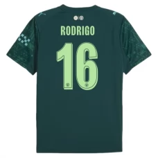 Manchester City Rodrigo 16 Hjemmebanetrøje Fourth 2025-26 Fodboldsæt