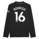 Manchester City Rodrigo 16 Udebanetrøje 2025-26 Langærmet Fodboldsæt
