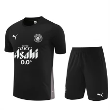 Manchester City Trænings T-shirt Sæt 2025-26 - Shorts Sort