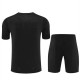 Manchester City Trænings T-shirt Sæt Børn 2025-26 - Shorts Sort