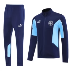 Manchester City Træningsjakke Sæt 2025-26 - Flådeblå
