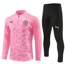Manchester City Træningssæt 2024-25 - 1-4 Zip Pink