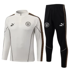 Manchester City Træningssæt 2026-27 - 1-4 Zip Beige