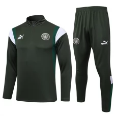 Manchester City Træningssæt Børn 2023-24 - 1-4 Zip Grøn