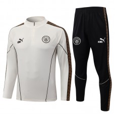 Manchester City Træningssæt Børn 2026-27 - 1-4 Zip Beige
