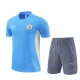 Manchester City Træningstrøje Sæt 2024-25 - Shorts Blå