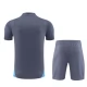Manchester City Træningstrøje Sæt 2024-25 - Shorts Grå