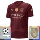 Manchester City Tredjetrøje Champions League With Patch 2024-25 Fodboldsæt