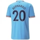 Manchester City Trøje 2022-23 Bernardo Silva 20 Hjemmebanetrøje