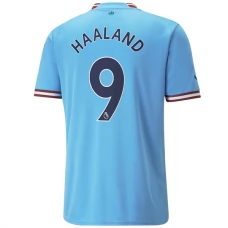 Manchester City Trøje 2022-23 Erling Haaland 9 Hjemmebanetrøje