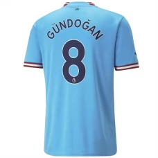 Manchester City Trøje 2022-23 İlkay Gündoğan 8 Hjemmebanetrøje