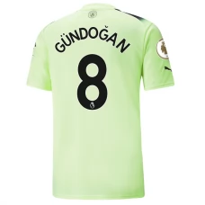 Manchester City Trøje 2022-23 İlkay Gündoğan 8 Tredjetrøje