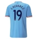 Manchester City Trøje 2022-23 J. Alvarez 19 Hjemmebanetrøje