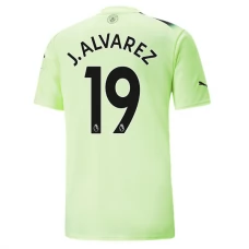 Manchester City Trøje 2022-23 J. Alvarez 19 Tredjetrøje