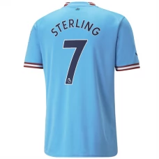 Manchester City Trøje 2022-23 Raheem Sterling 7 Hjemmebanetrøje