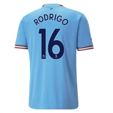 Manchester City Trøje 2022-23 Rodrigo 16 Hjemmebanetrøje