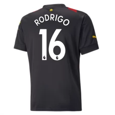 Manchester City Trøje 2022-23 Rodrigo 16 Udebanetrøje
