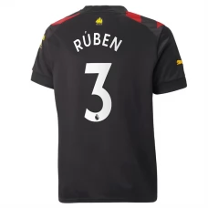 Manchester City Trøje 2022-23 Rúben Dias 3 Udebanetrøje