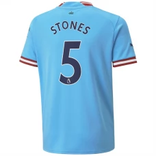 Manchester City Trøje 2022-23 Stones 5 Hjemmebanetrøje