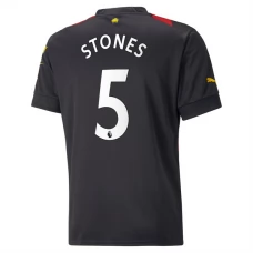 Manchester City Trøje 2022-23 Stones 5 Udebanetrøje