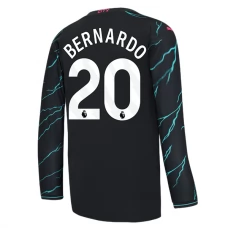 Manchester City Trøje 2023-24 Bernardo Silva 20 Langærmet Tredjetrøje